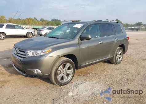 2012 Toyota Highlander Limited V6 из США, поврежденный, VIN 5TDDK3EH0CS131961